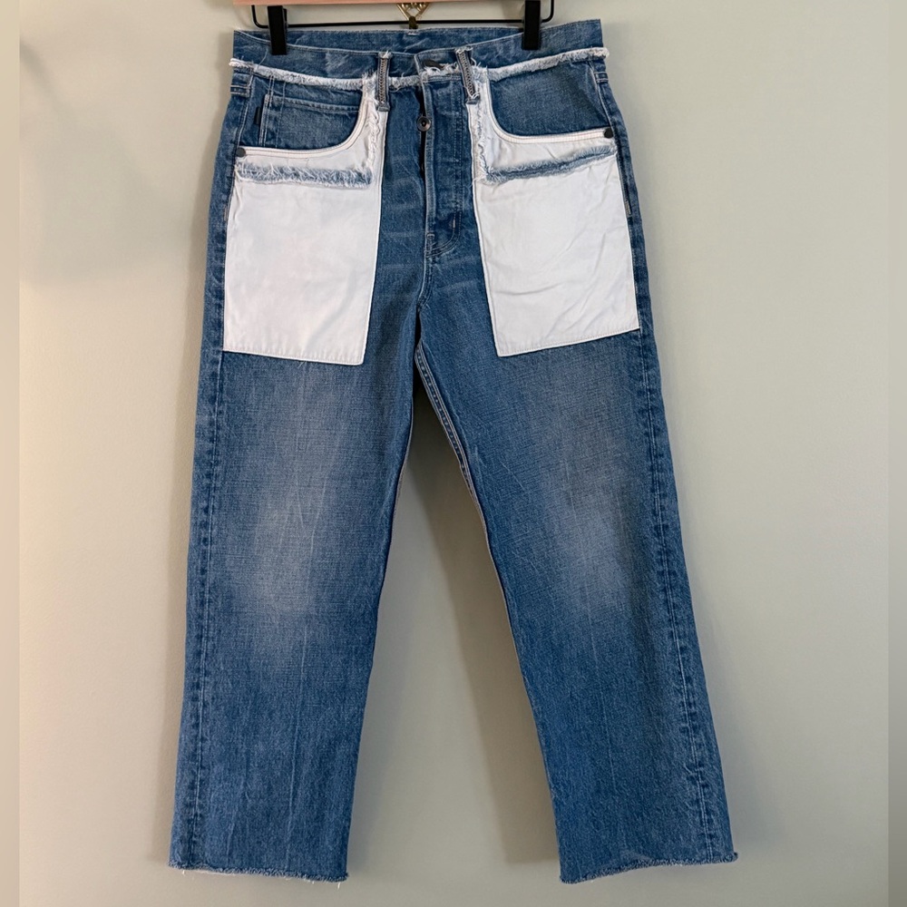 Helmet Lang Jeans “inside out, oversized boyfriend”